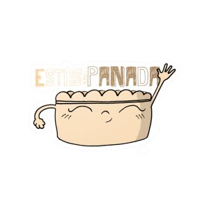 unisex «Estás panada» — Pegatinas de vinilo troqueladas