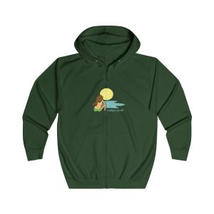A estiuejar s'ha dit — Sudadera con capucha y cremallera