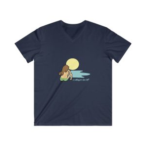 A estiuejar s'ha dit — Camiseta hombre entallada cuello de pico