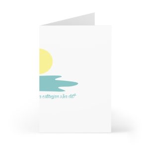 A estiuejar s'ha dit — Tarjetas de felicitacion (7 uds.)
