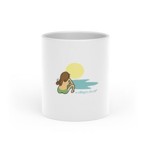 A estiuejar s'ha dit — Taza con asa de corazon