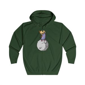 «Estàs a sa Lluna» — Sudadera con capucha y cremallera