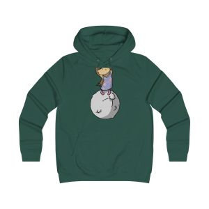 «Estàs a sa Lluna» — Sudadera universitaria mujer
