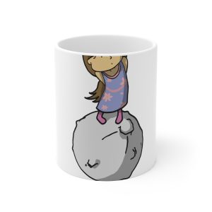 «Estàs a sa Lluna» — Taza de ceramica