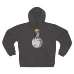 «Estàs a sa Lluna» — Sudadera capucha con cremallera premium