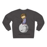 «Estàs a sa Lluna» — Sudadera cuello redondo premium