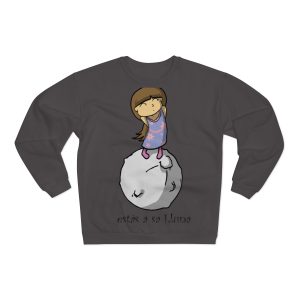 «Estàs a sa Lluna» — Sudadera cuello redondo premium
