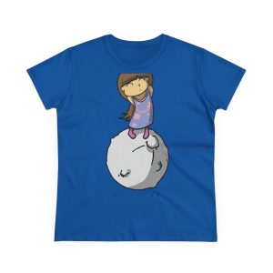«Estàs a sa Lluna» — Camiseta mujer algodon medio