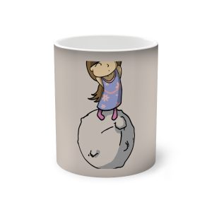 «Estàs a sa Lluna» — Taza magica que cambia de color
