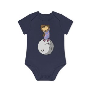 «Estàs a sa Lluna» — Body bebe manga corta organico