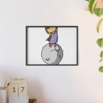 fulfilment-26728-camiseta-estas-a-sa-lluna-poster-con-marco-de-madera-7