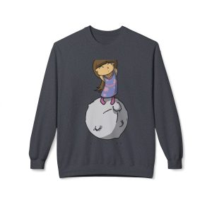 «Estàs a sa Lluna» — Sudadera Softstyle cuello redondo
