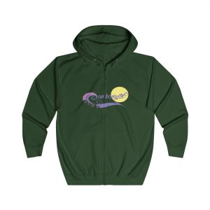 «un banyito?» — Sudadera con capucha y cremallera