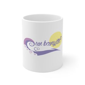 «un banyito?» — Taza de ceramica