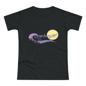 «un banyito?» — Camiseta mujer punto liso