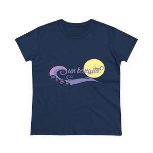 «un banyito?» — Camiseta mujer algodon medio