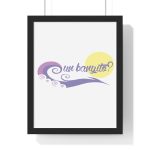 «un banyito?» — Poster enmarcado vertical