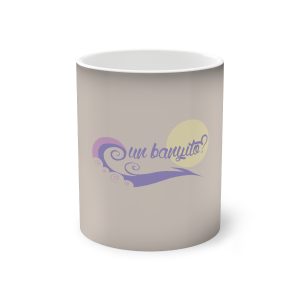«un banyito?» — Taza magica que cambia de color
