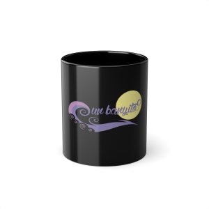 «un banyito?» — Taza negra 325 ml