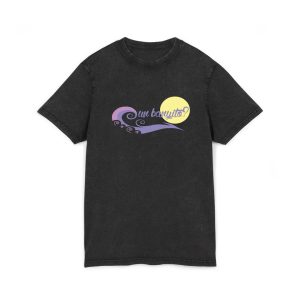 «un banyito?» — Camiseta lavado acido cuello redondo