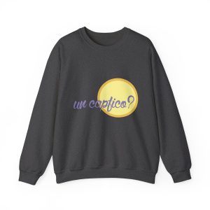 «Un capfico?» — Sudadera cuello redondo