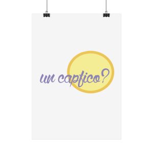 «Un capfico?» — Poster