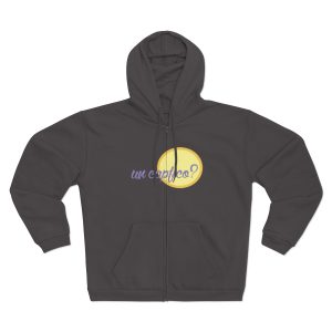 «Un capfico?» — Sudadera capucha con cremallera premium