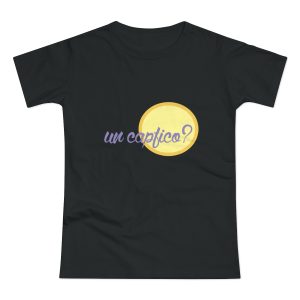 «Un capfico?» — Camiseta mujer punto liso