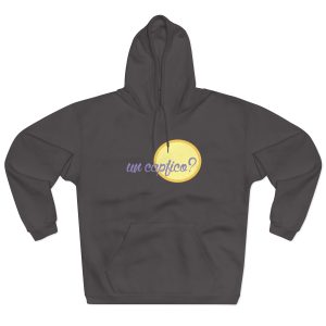 «Un capfico?» — Sudadera con capucha cerrada