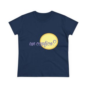 «Un capfico?» — Camiseta mujer algodon medio