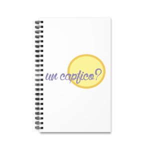«Un capfico?» — Cuaderno de espiral