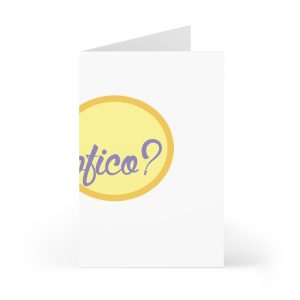 «Un capfico?» — Tarjetas de felicitacion (7 uds.)