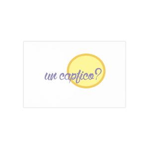 «Un capfico?» — Tarjetas de visita (100 uds.)