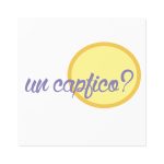 «Un capfico?» — Pegatinas laminadas cuadradas