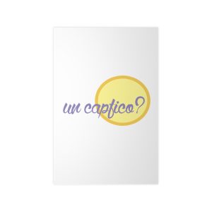 «Un capfico?» — Poster en papel fotografico