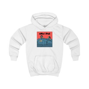 «Una i pus, amics» — Sudadera con capucha infantil