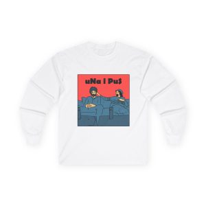 «Una i pus, amics» — Camiseta manga larga