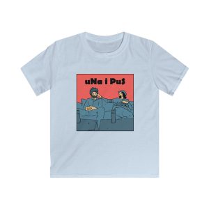 «Una i pus, amics» — Camiseta infantil Softstyle