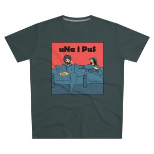«Una i pus, amics» — Camiseta hombre corte moderno
