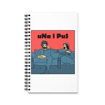 «Una i pus, amics» — Cuaderno de espiral