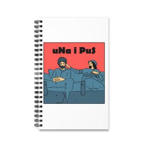 «Una i pus, amics» — Cuaderno de espiral