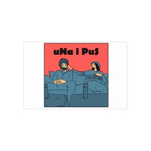«Una i pus, amics» — Tarjetas de visita (100 uds.)
