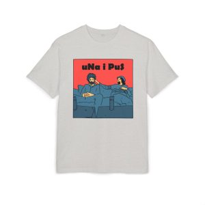 «Una i pus, amics» — Camiseta oversize gruesa