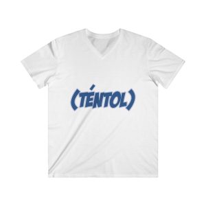 unisex «Téntol» — Camiseta hombre entallada cuello de pico