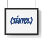 unisex «Téntol» — Poster enmarcado horizontal