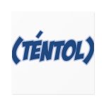 unisex «Téntol» — Pegatinas laminadas cuadradas