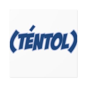 unisex «Téntol» — Pegatinas laminadas cuadradas