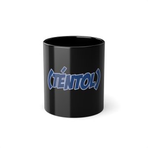 unisex «Téntol» — Taza negra 325 ml