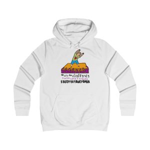 No ets de Vilafranca — Sudadera universitaria mujer