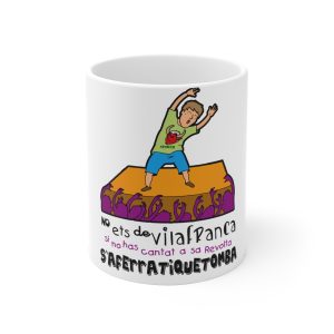 No ets de Vilafranca — Taza de ceramica
